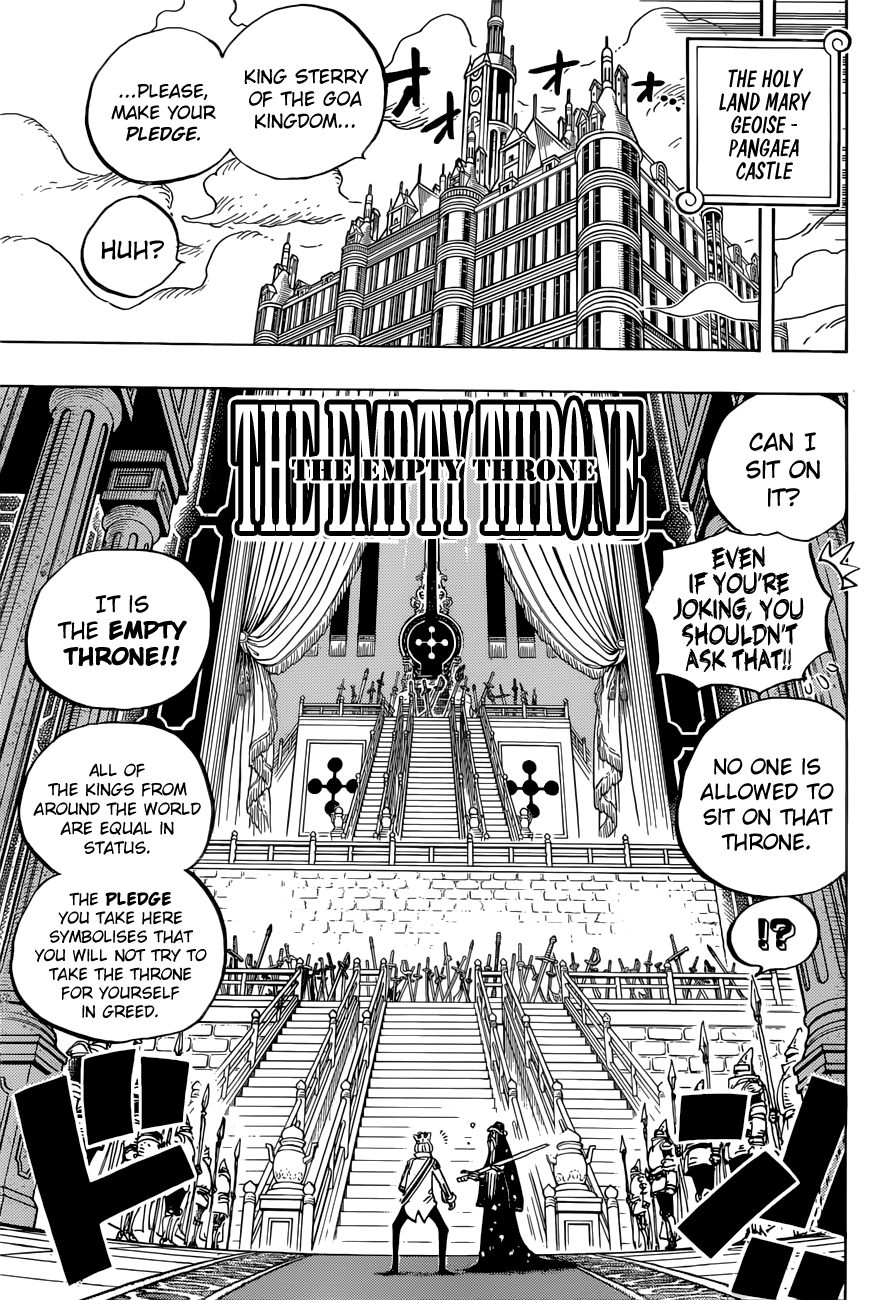 One Piece, Chapter 907 - The Empty Throne image 08