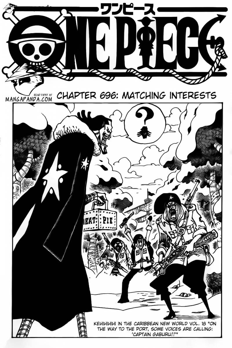One Piece, Chapter 696 - Matching interests image 03
