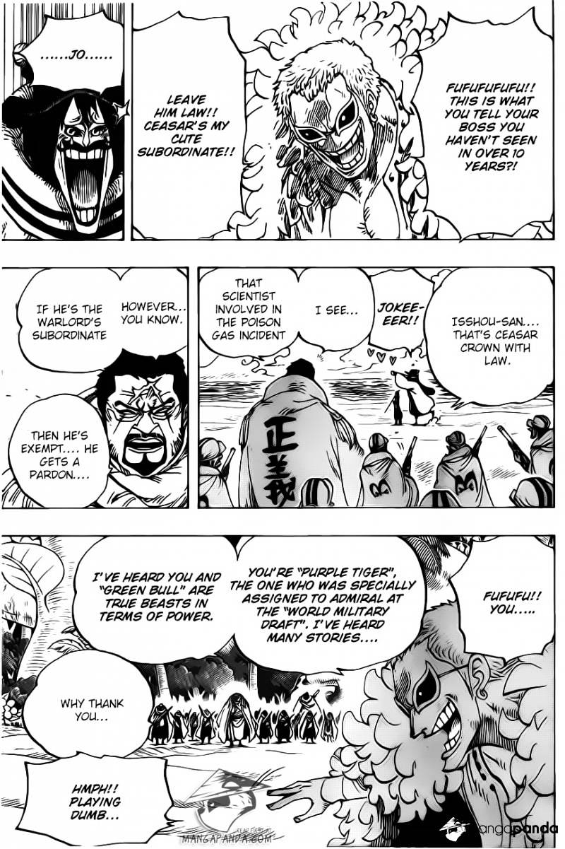 One Piece, Chapter 713 - Usoland image 05