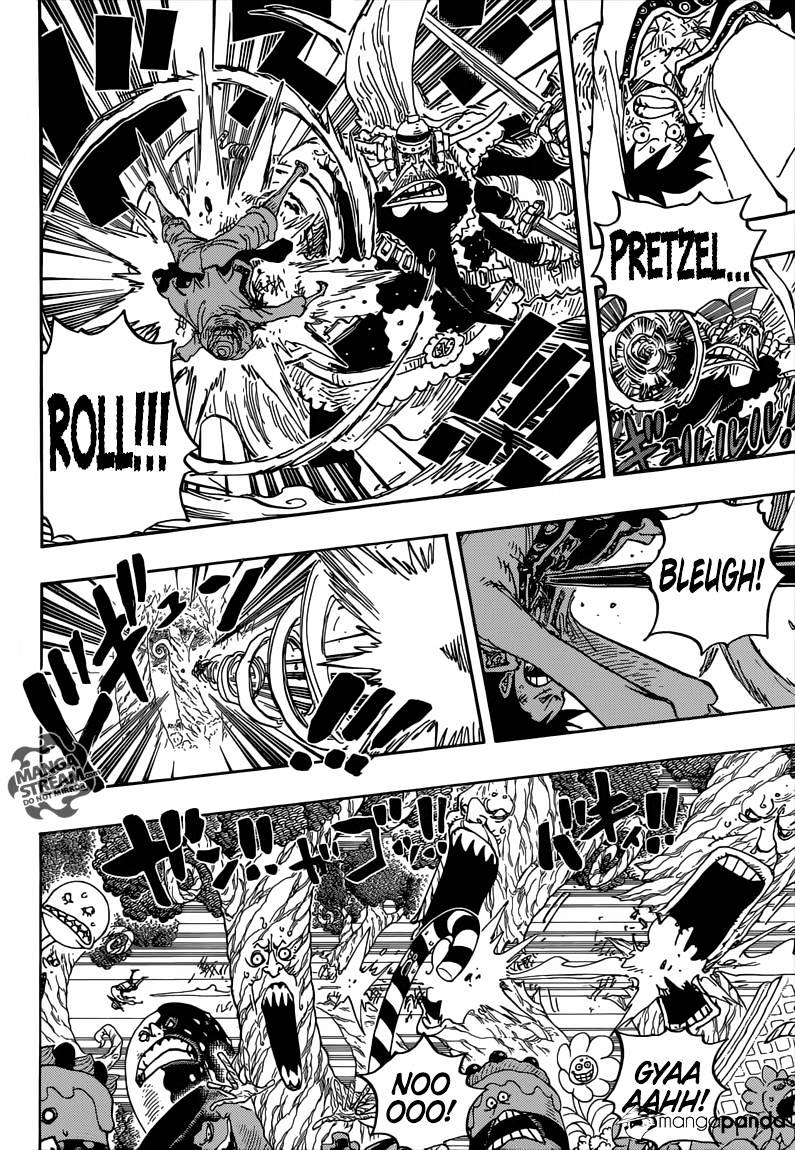 One Piece, Chapter 837 - Luffy vs Commander Cracker image 07