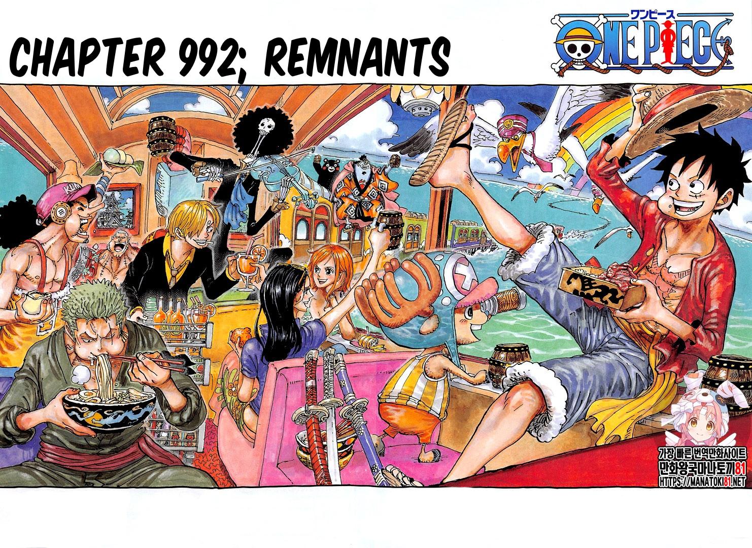 One Piece, Chapter 992 image 01