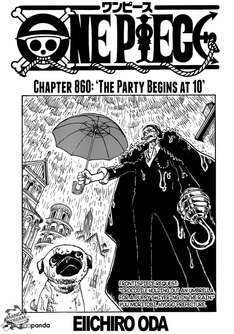 One Piece, Chapter 860 - The Party Begins at 10 image 01