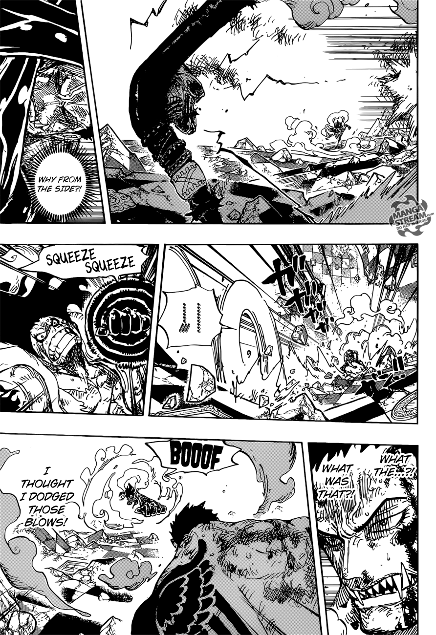 One Piece, Chapter 895 - Luffy the Pirate vs. Commander Dogtooth image 05