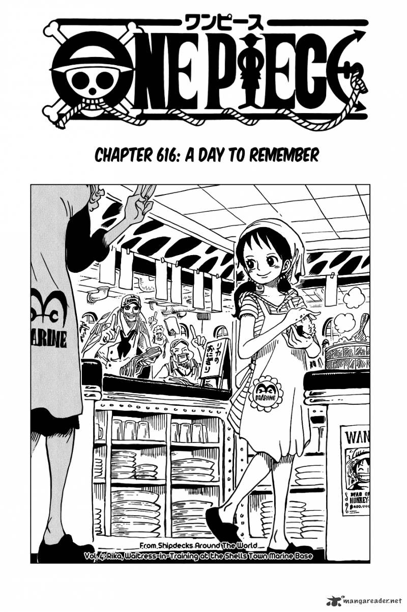 One Piece, Chapter 616 - Anniversary of Revenge image 01