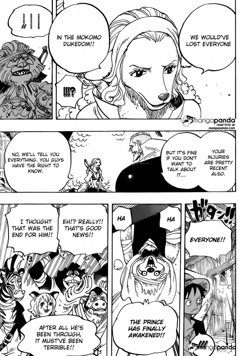 One Piece, Chapter 807 - 10 Days Ago image 12