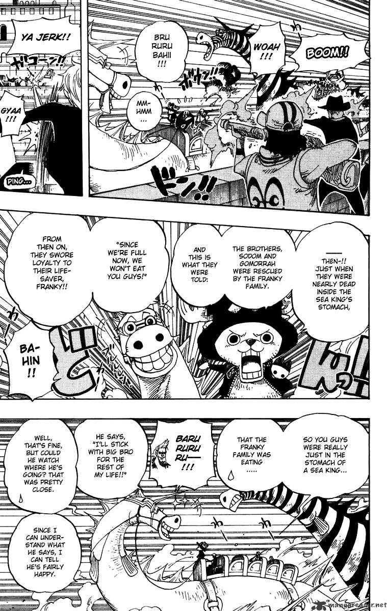 One Piece, Chapter 383 - Luffy Vs Blueno image 06