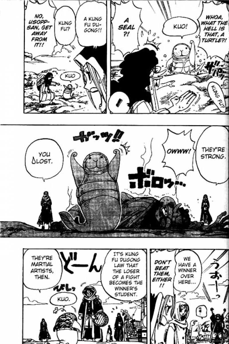 One Piece, Chapter 161 - Erumalu, The Green Town image 06