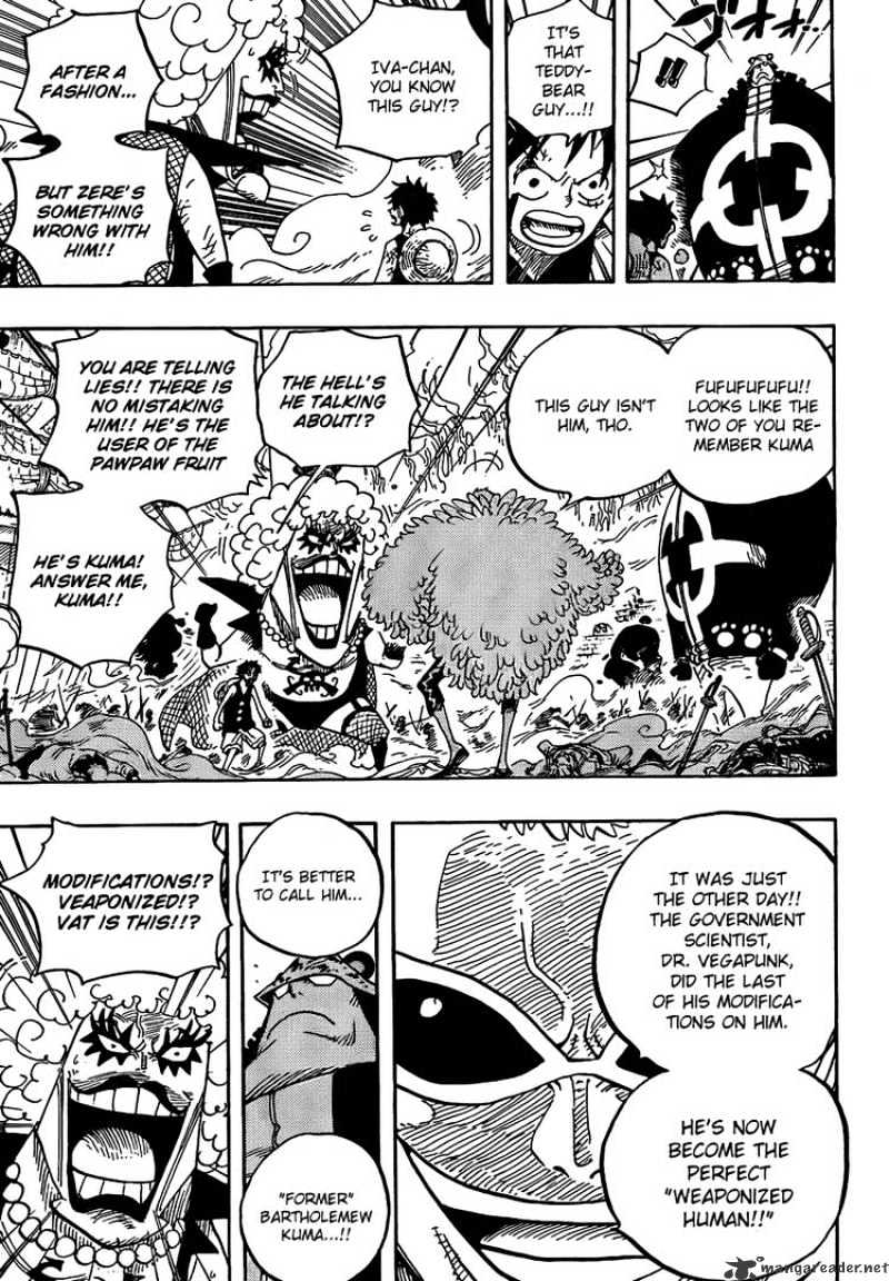 One Piece, Chapter 560 - The Prisoners from Impel Down image 05