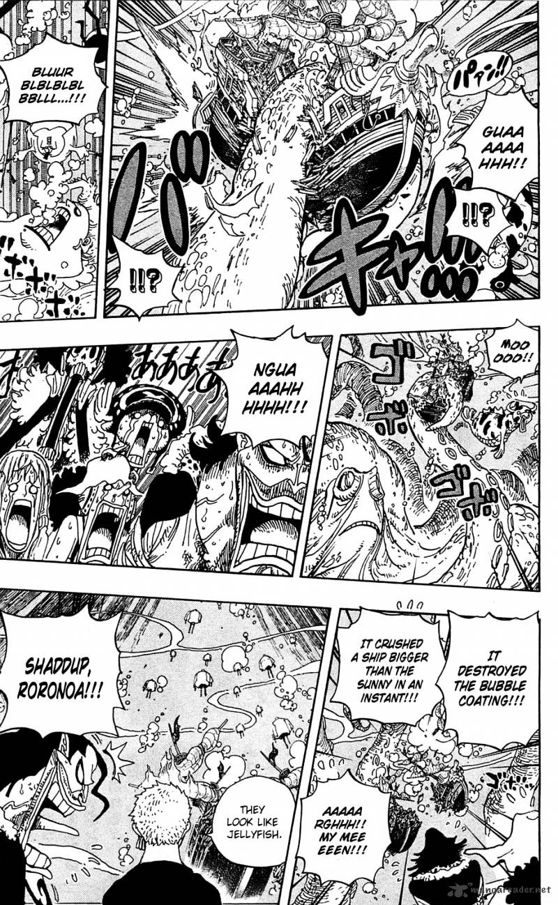 One Piece, Chapter 605 - The Kraken and the Pirates image 05