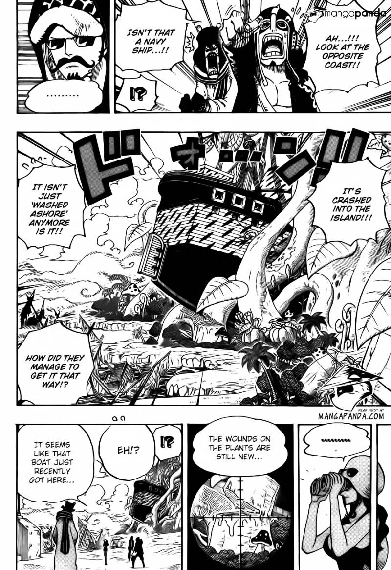 One Piece, Chapter 710 - Towards Green Bit image 13