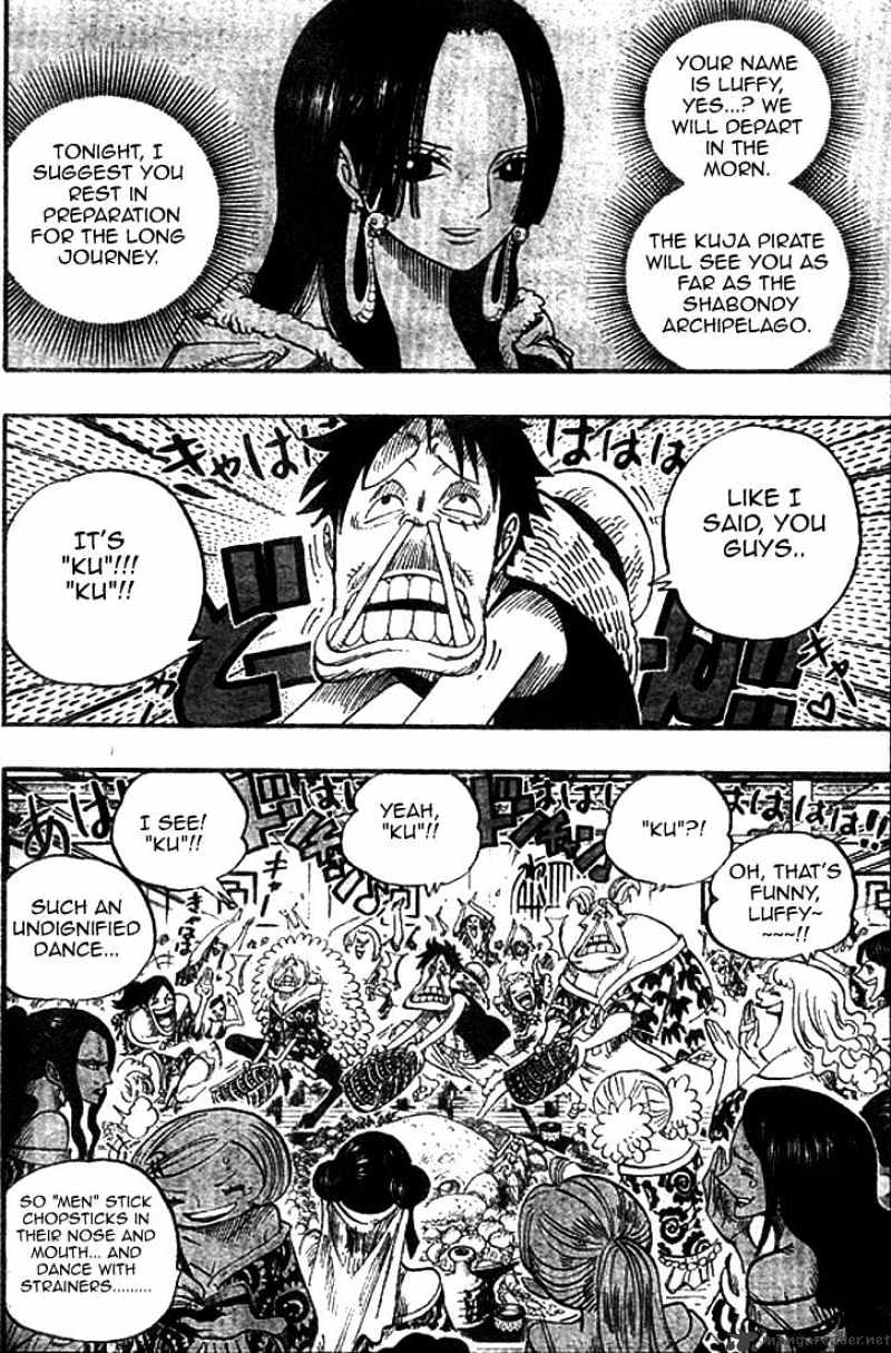 One Piece, Chapter 522 - A Fatal Disease image 04