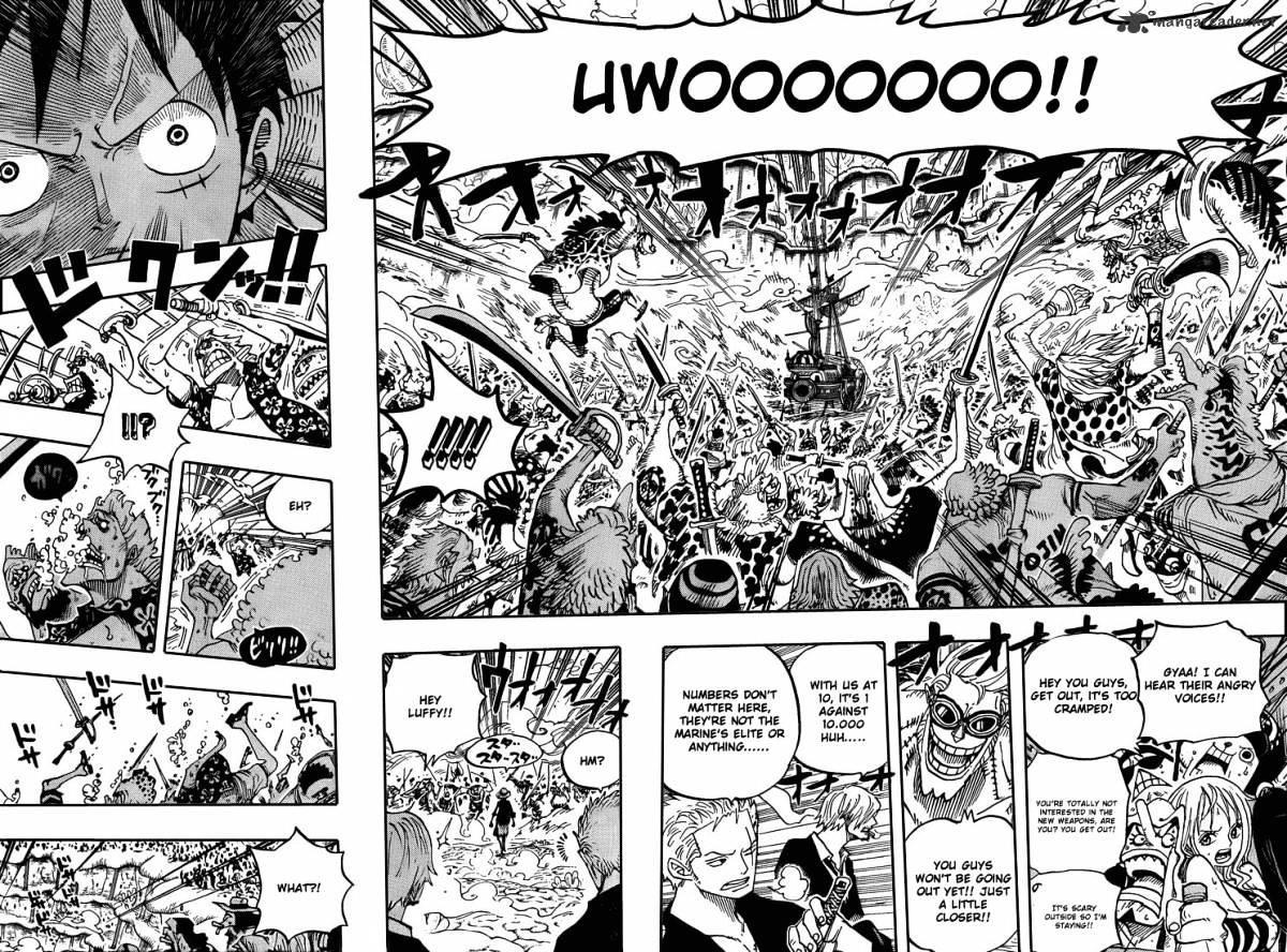 One Piece, Chapter 634 - 100.000 vs 10 image 12