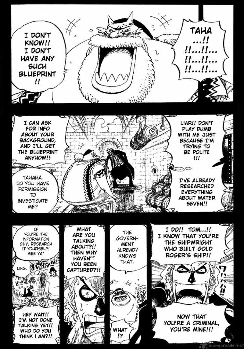One Piece, Chapter 355 - Spandam image 08