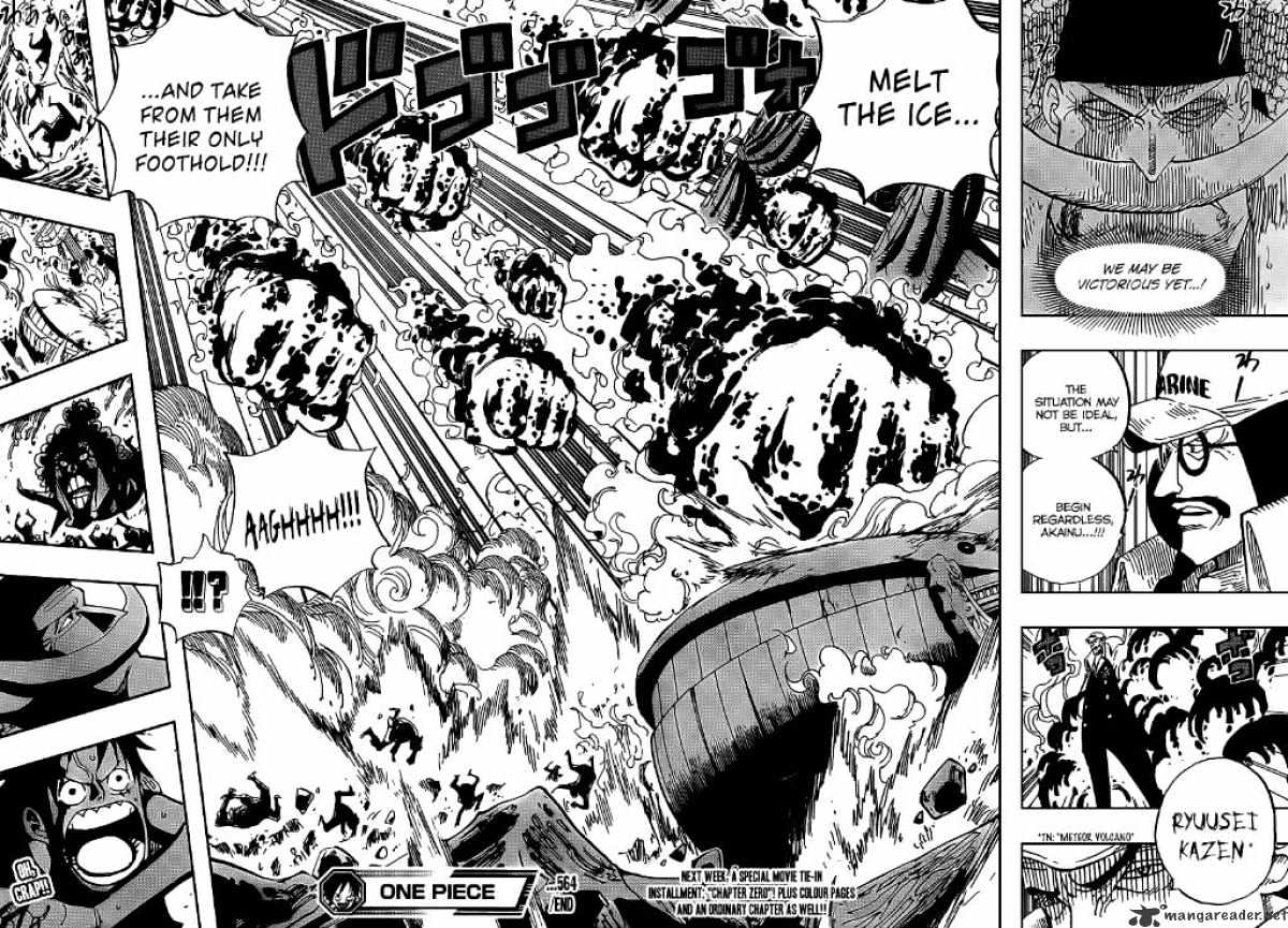 One Piece, Chapter 564 - The Man Who Shakes The World image 14