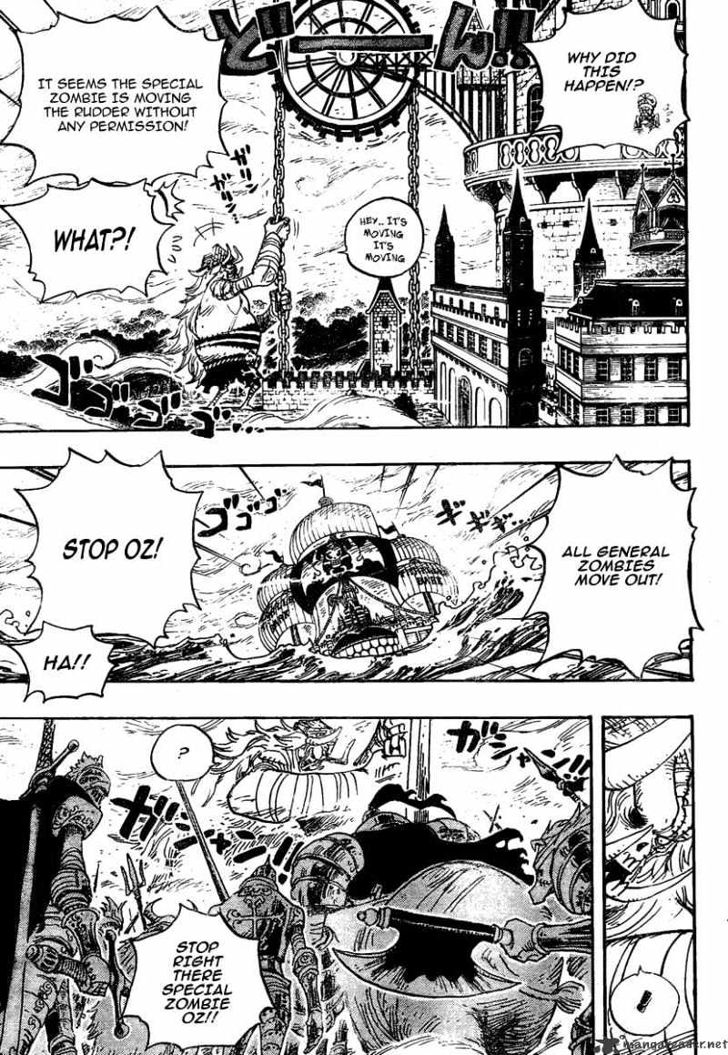 One Piece, Chapter 462 - Oz