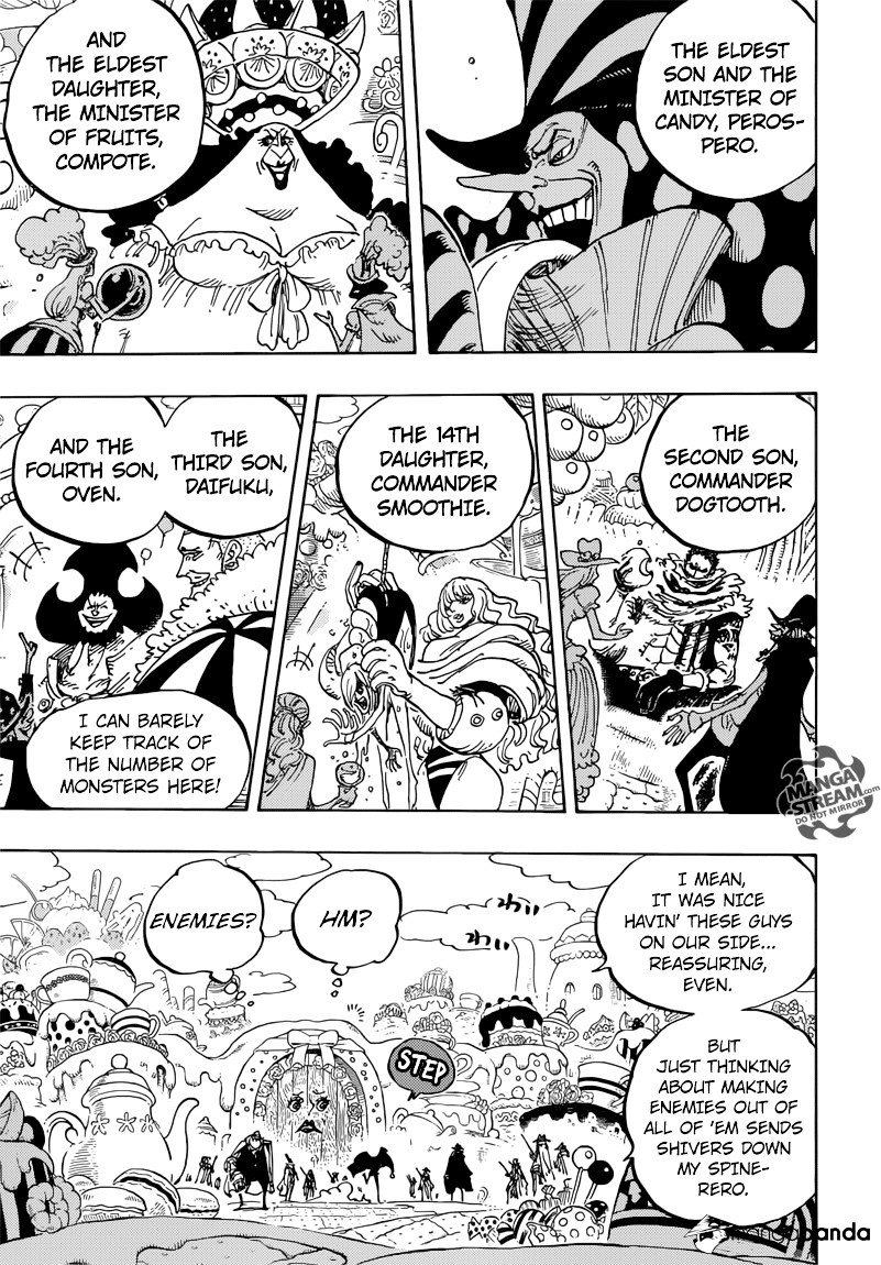 One Piece, Chapter 861 - The Consummate Actor image 03
