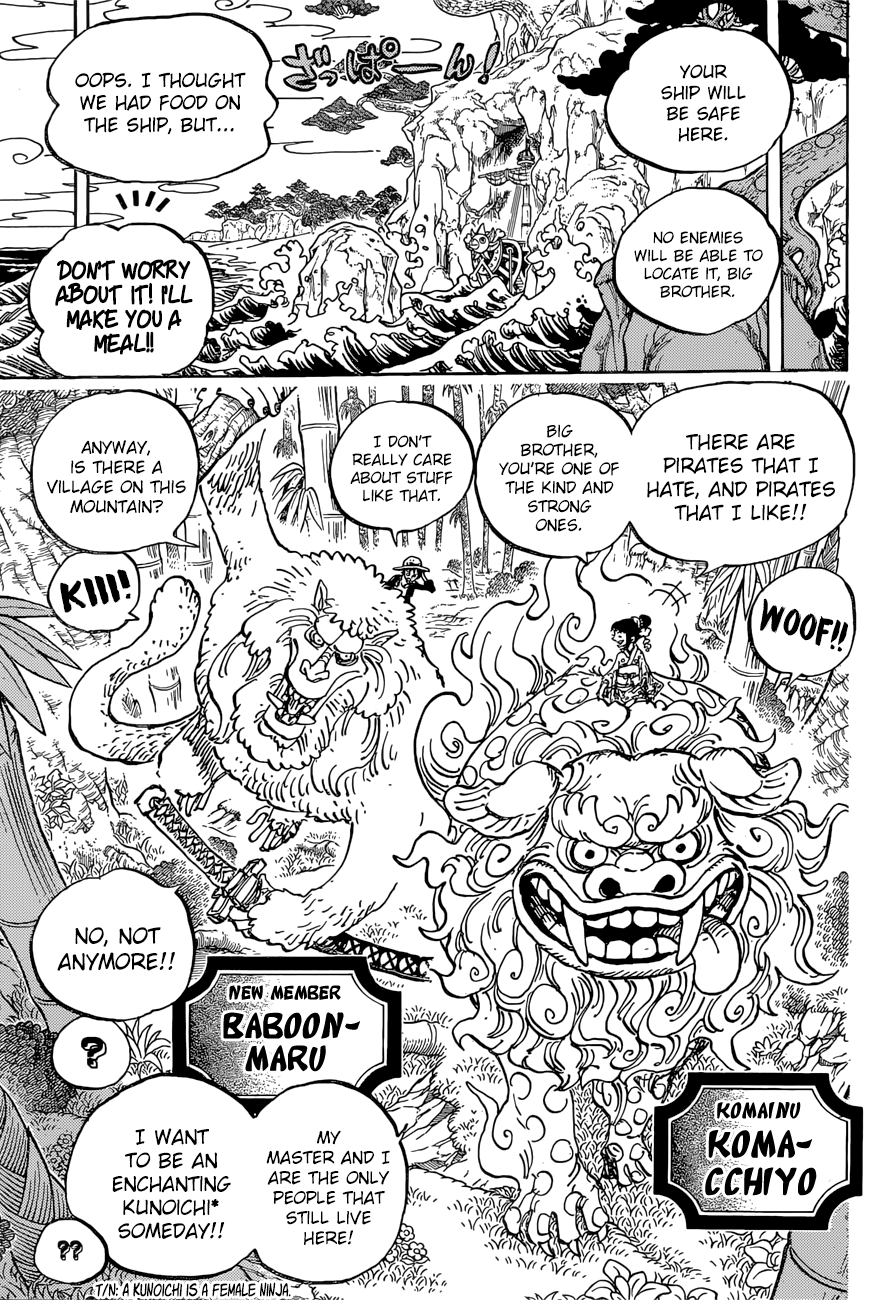 One Piece, Chapter 911 - A Great Adventure in the Land of the Samurai image 13