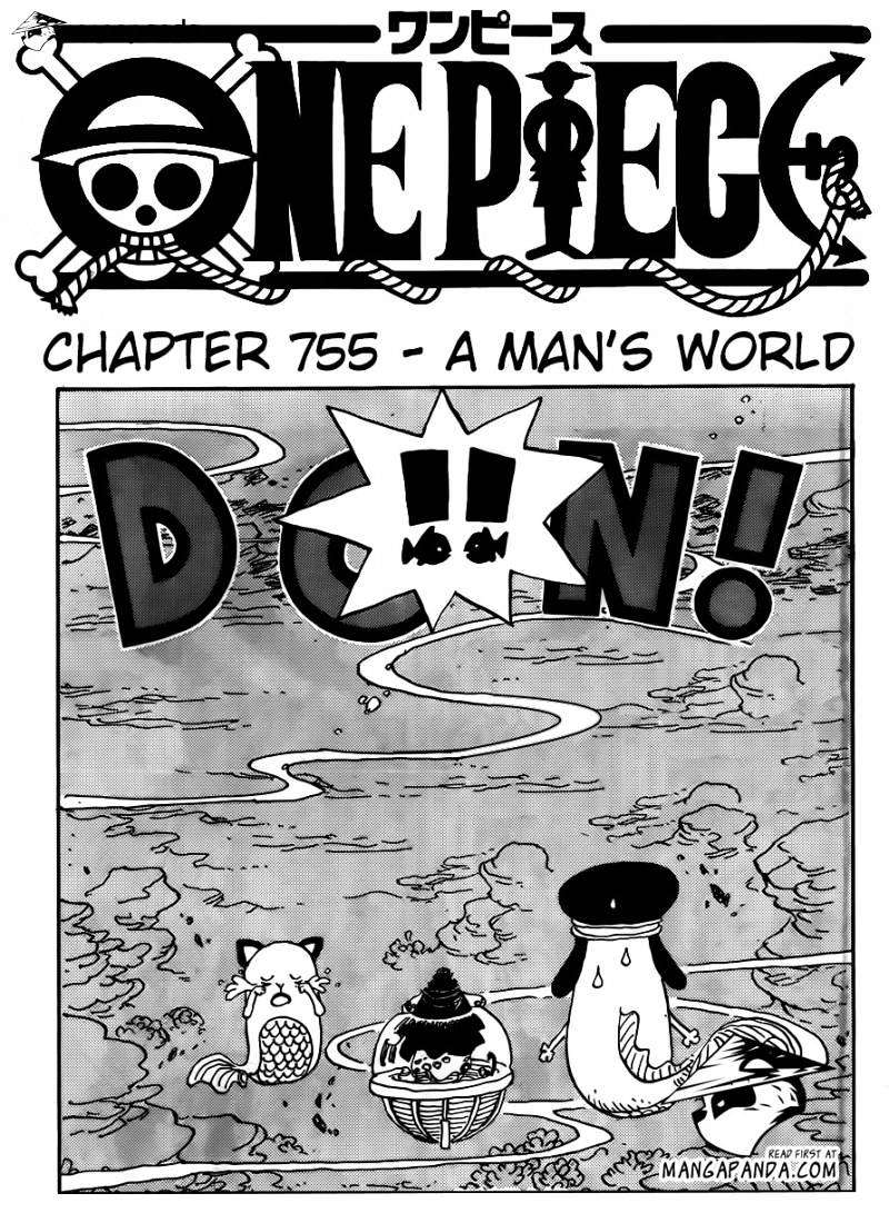 One Piece, Chapter 755 - A Man’s World image 01