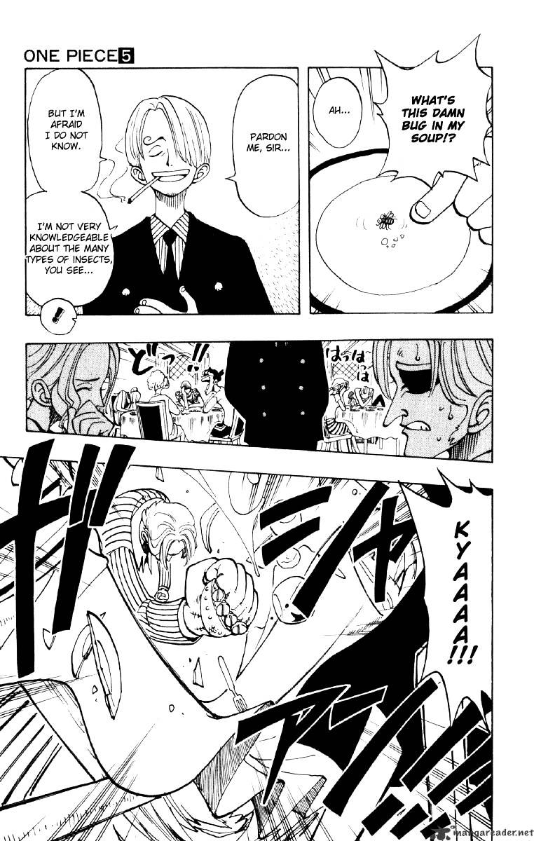 One Piece, Chapter 43 - Introduction Of Sanji image 17
