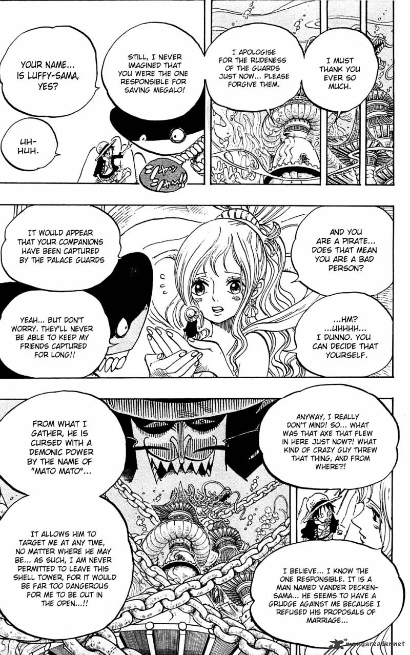 One Piece, Chapter 613 - The Mermaid Princess in Koukaku Tower image 09