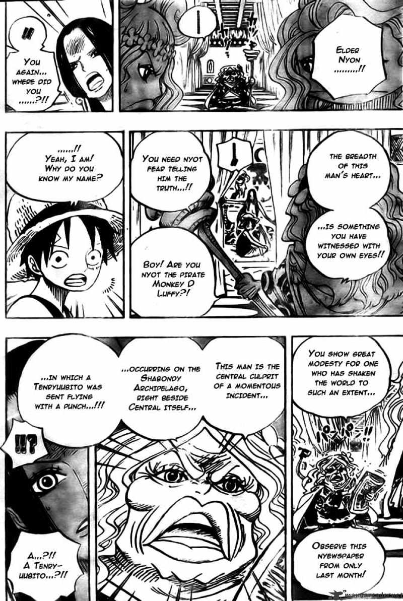 One Piece, Chapter 521 - Hoof of the Soaring Dragon image 10