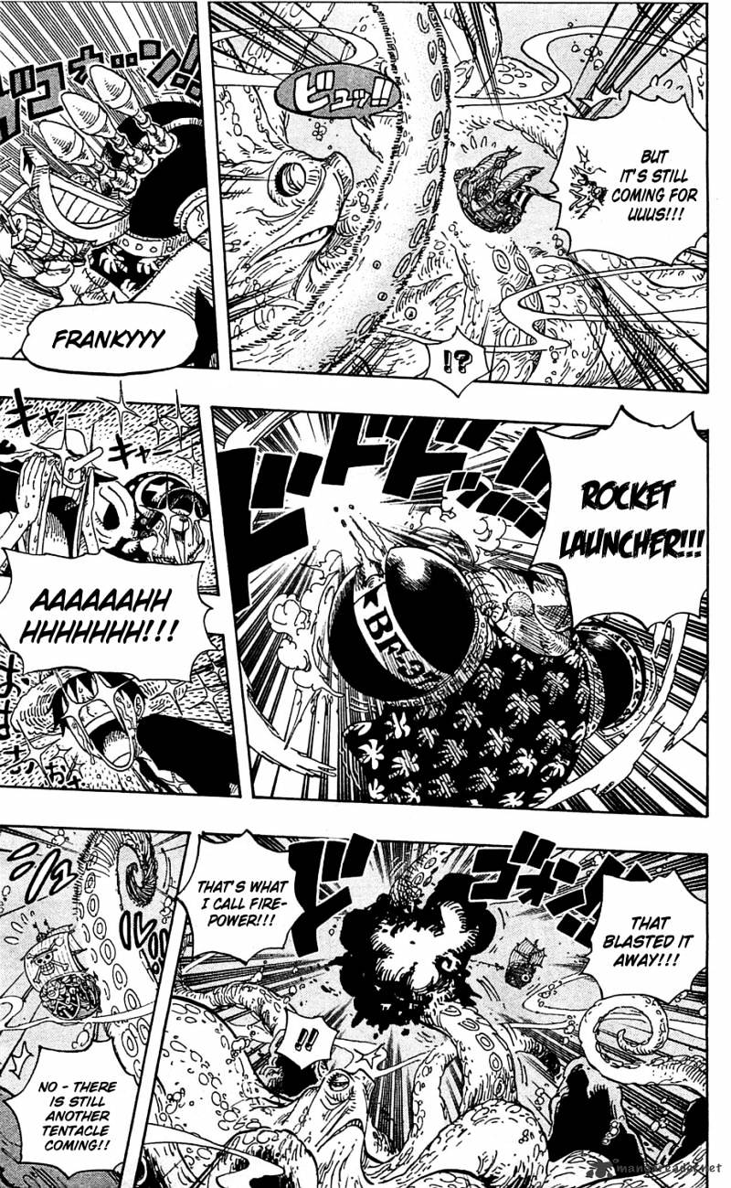 One Piece, Chapter 605 - The Kraken and the Pirates image 09