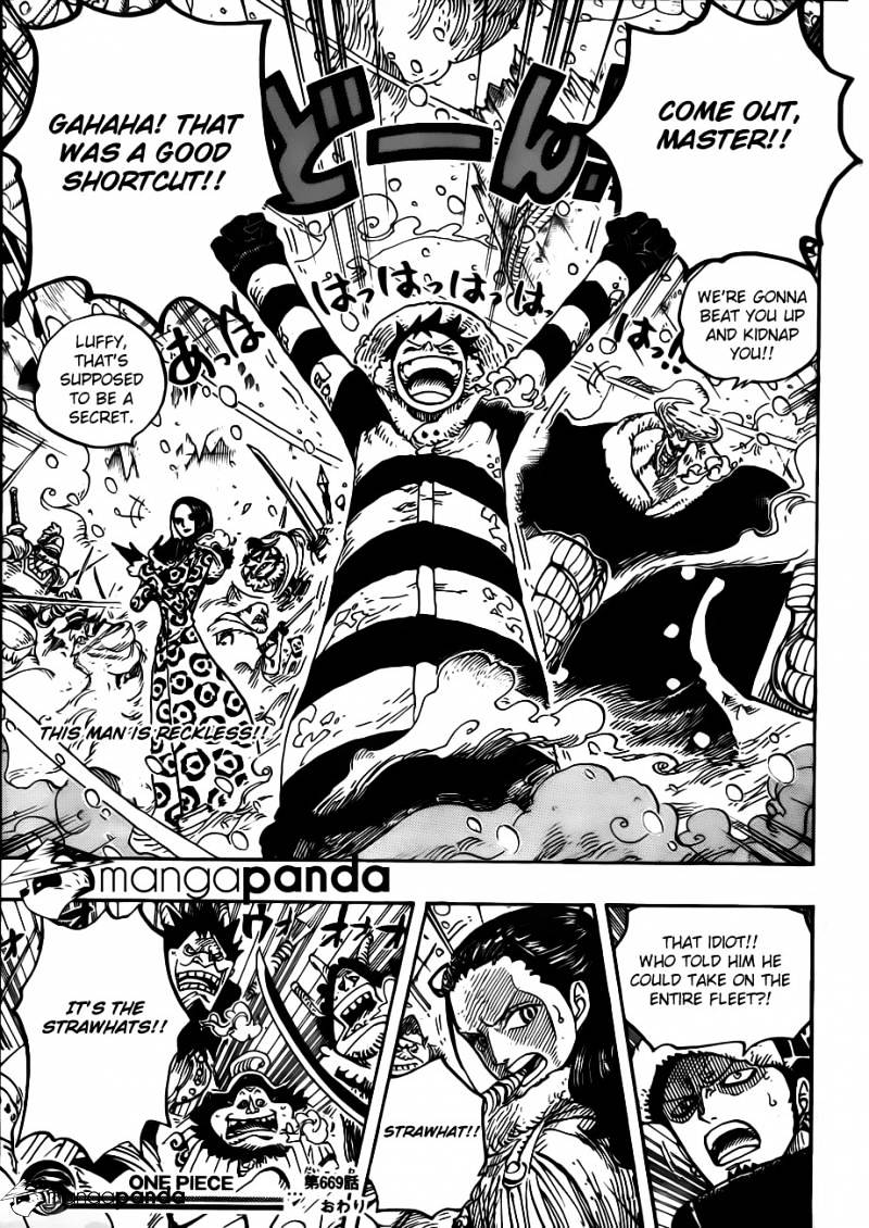 One Piece, Chapter 669 - Begin strategy image 17