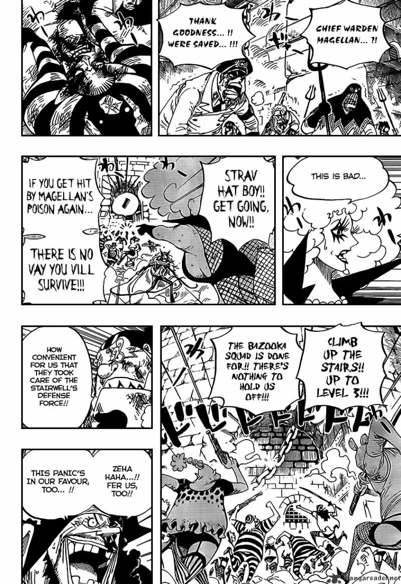 One Piece, Chapter 544 - Even Hell Has Off Days image 11