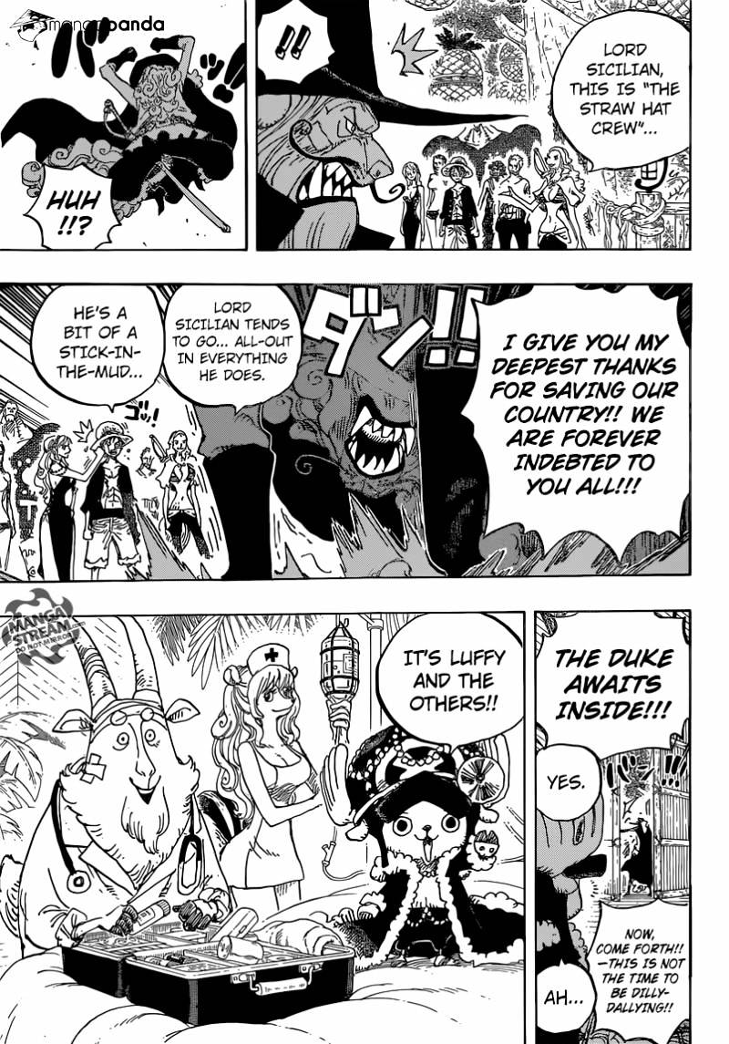 One Piece, Chapter 808 - Duke Inuarashi image 16