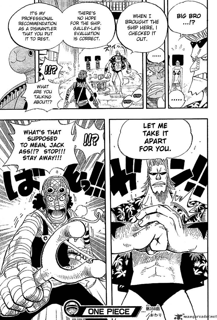 One Piece, Chapter 350 - The Warehouse Under The Bridge image 19
