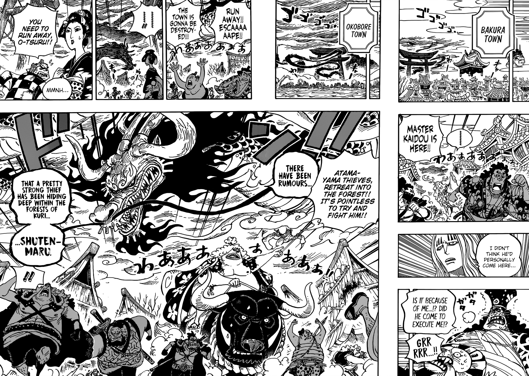 One Piece, Chapter 922 - Beasts Pirates Governor-General Kaido image 07