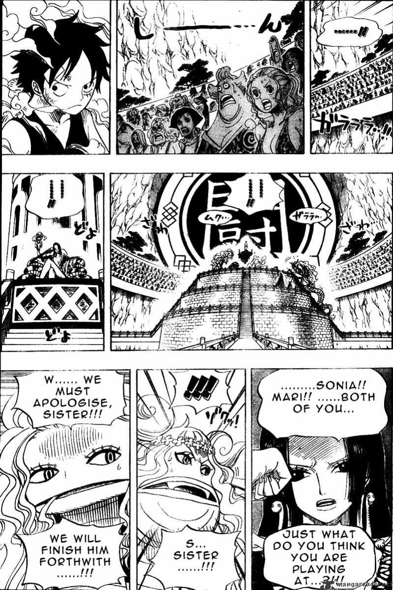 One Piece, Chapter 520 - Gorgon