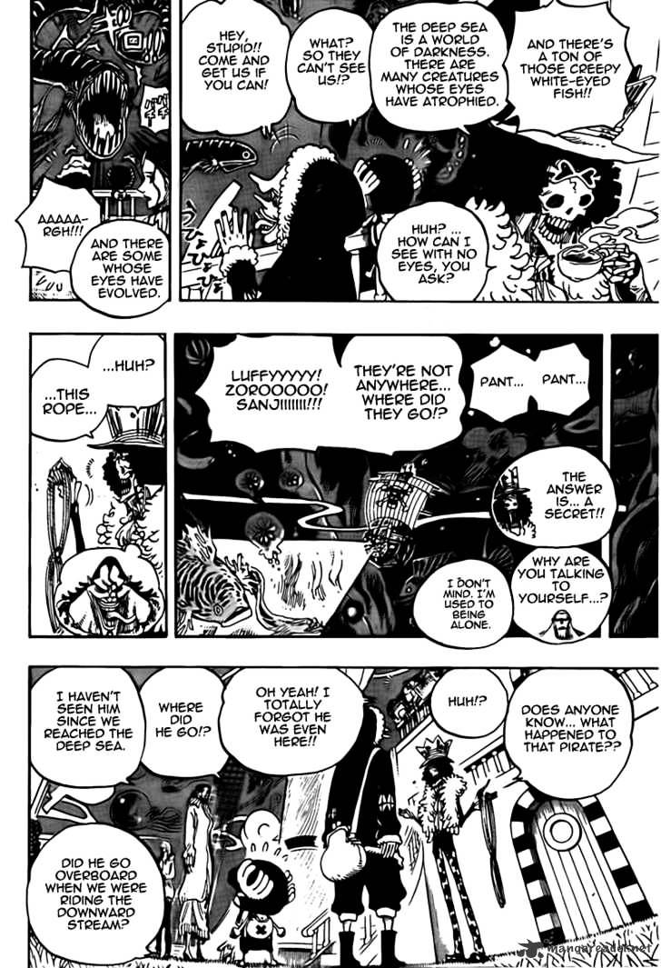 One Piece, Chapter 606 - Adventure in the Deep Sea image 04