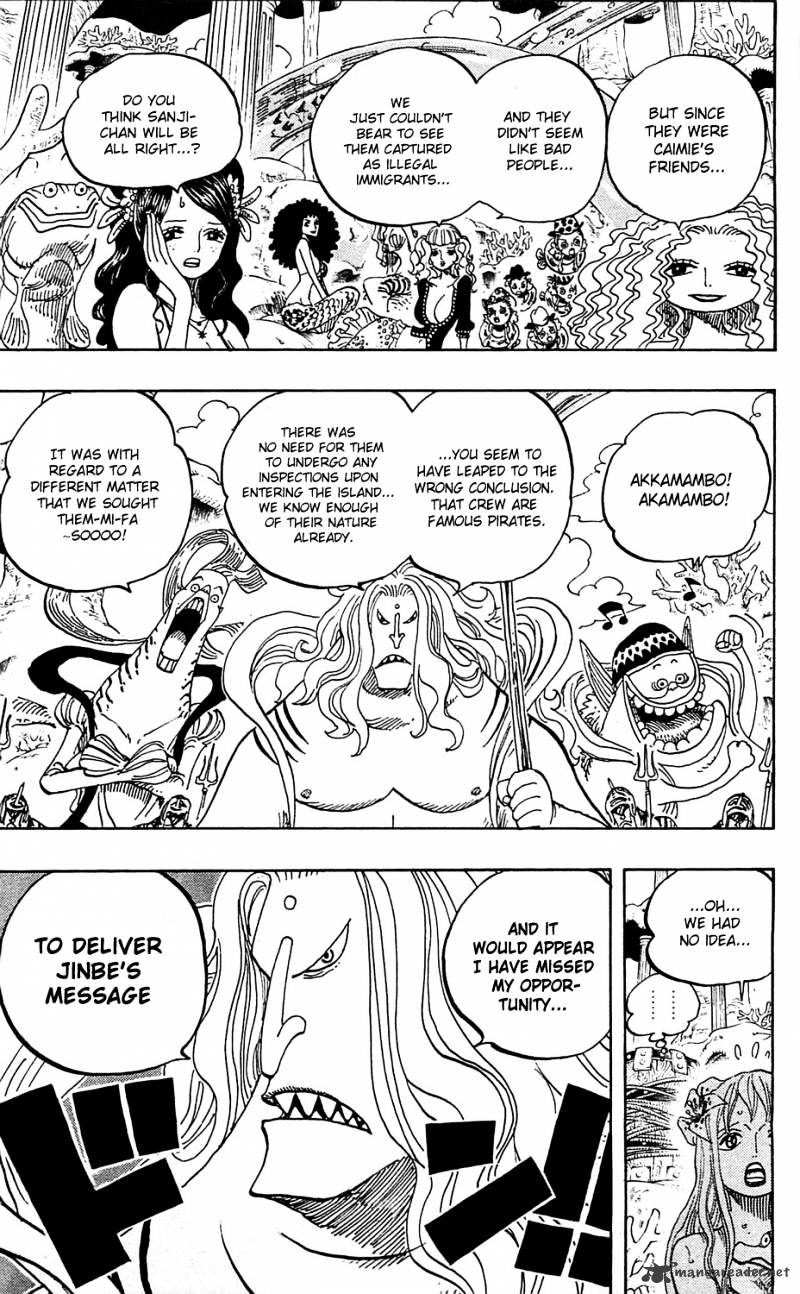 One Piece, Chapter 609 - Adventure on Fishman Island image 18