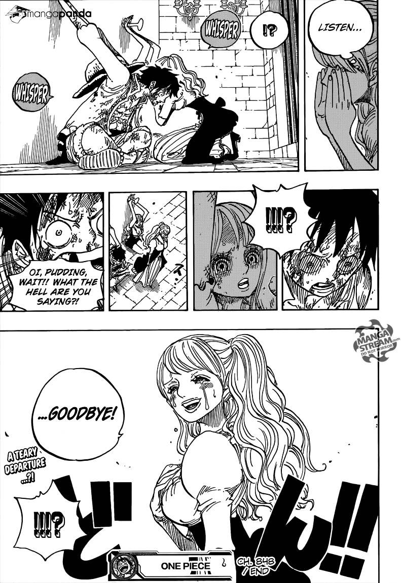 One Piece, Chapter 848 - Goobye image 18