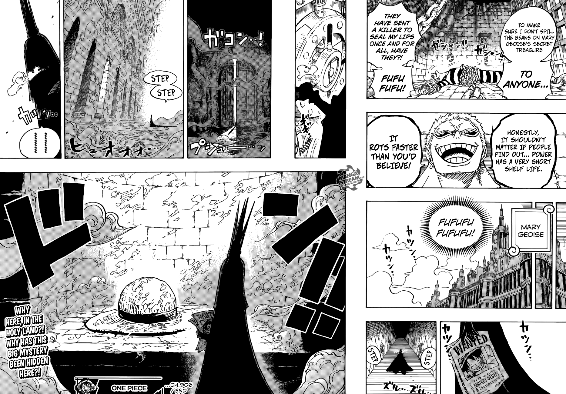 One Piece, Chapter 906 - The Holy Land Mary Geoise image 17