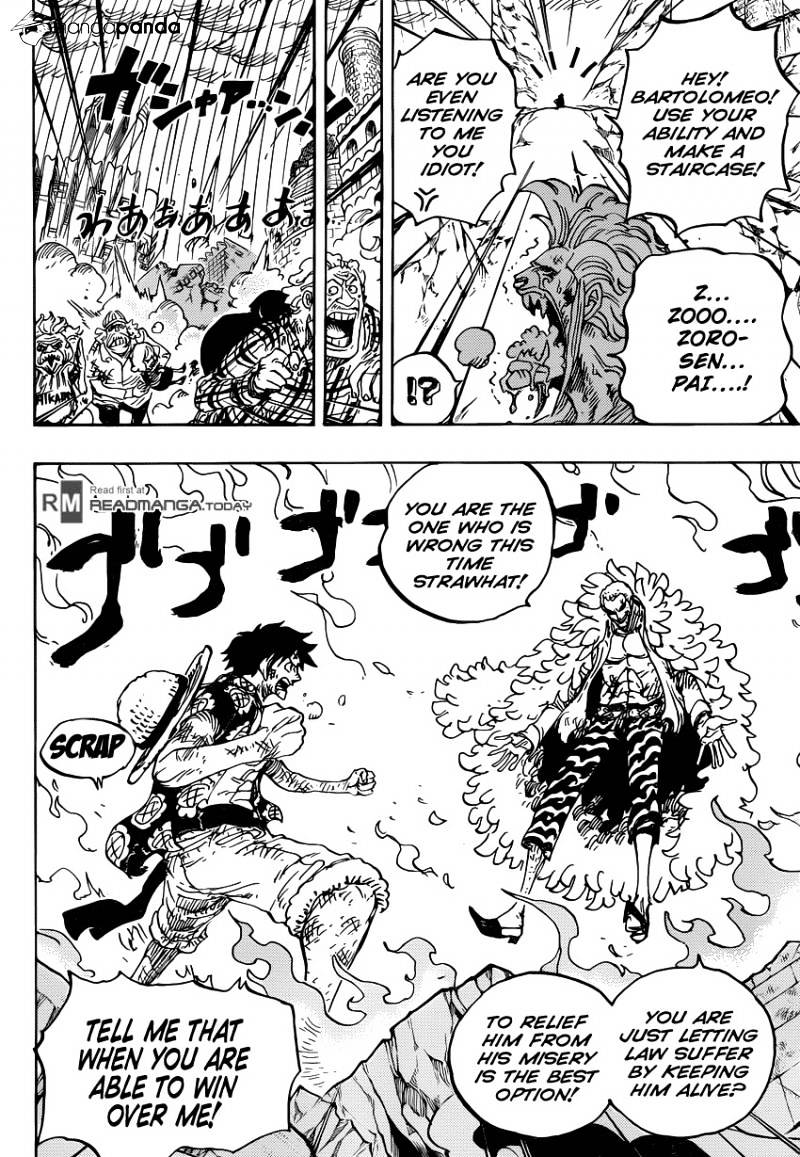 One Piece, Chapter 783 - Path Blocking image 08