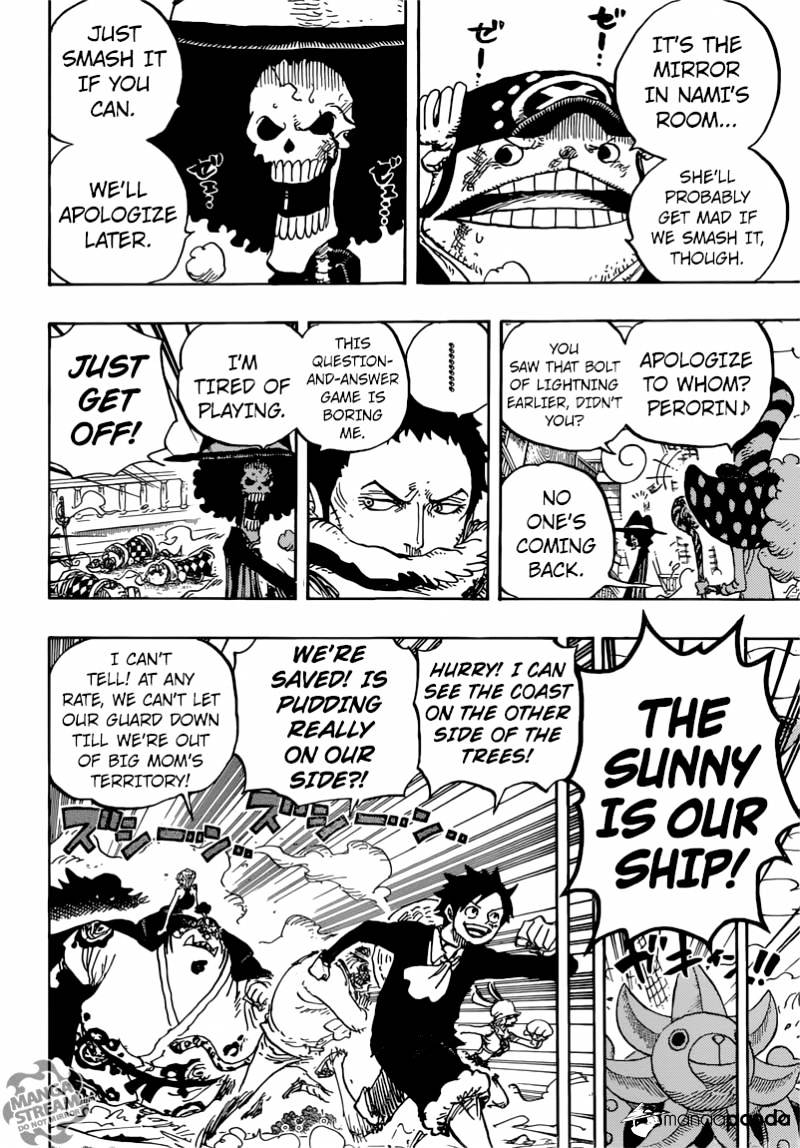 One Piece, Chapter 876 - Pudding Coincidentally Appears! image 17