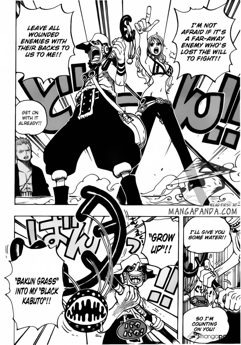One Piece, Chapter 695 - Leave it to me!! image 12