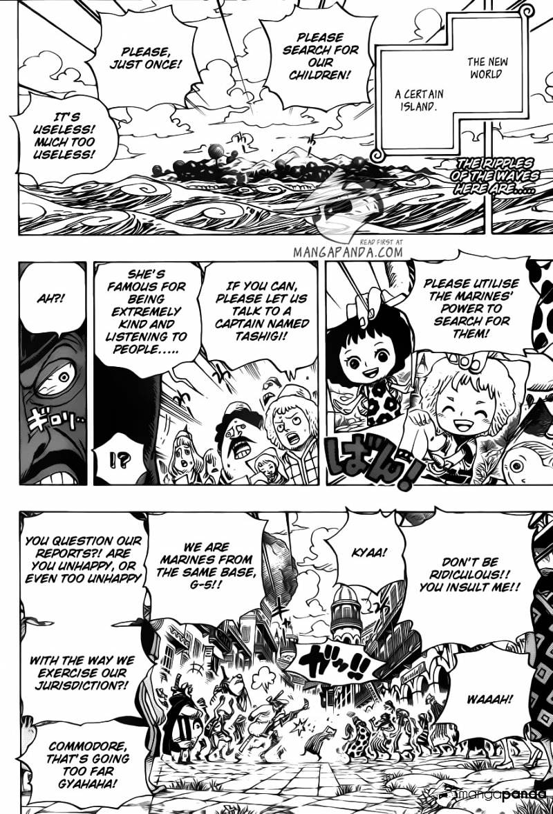 One Piece, Chapter 673 - Vergo And Joker image 02