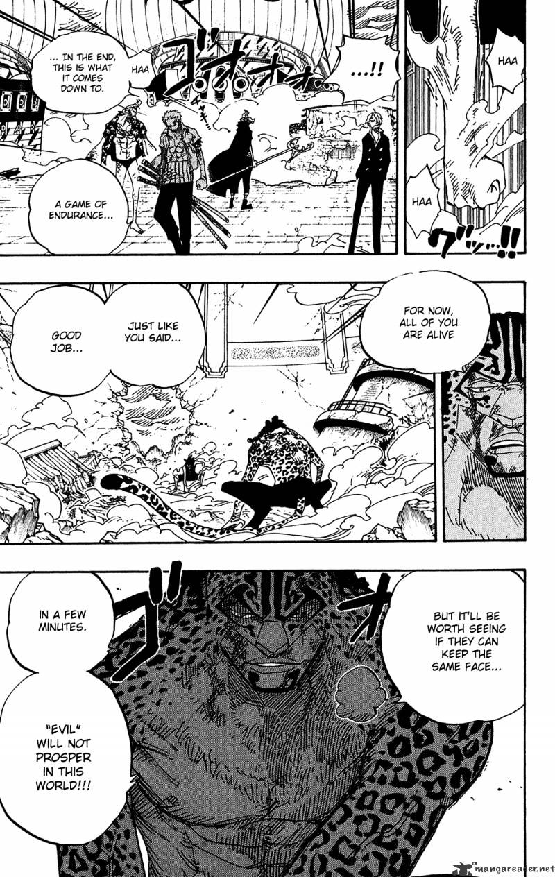 One Piece, Chapter 426 - A Ship Waiting For Wind image 09