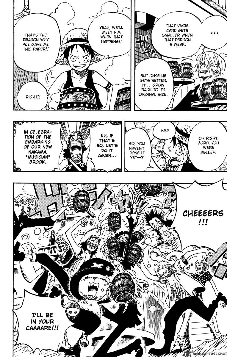 One Piece, Chapter 490 - Onward Once More image 06