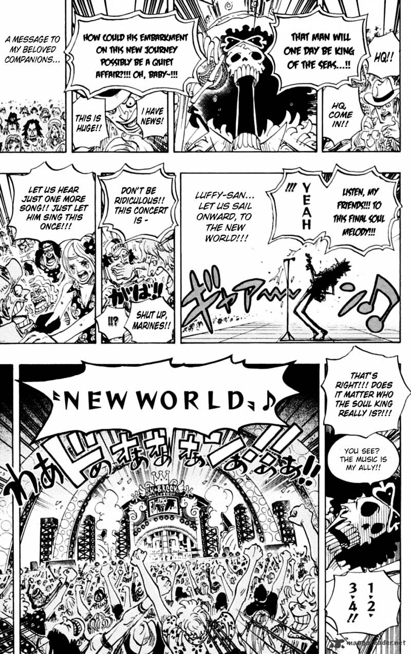One Piece, Chapter 600 - The Island of Restarting image 14