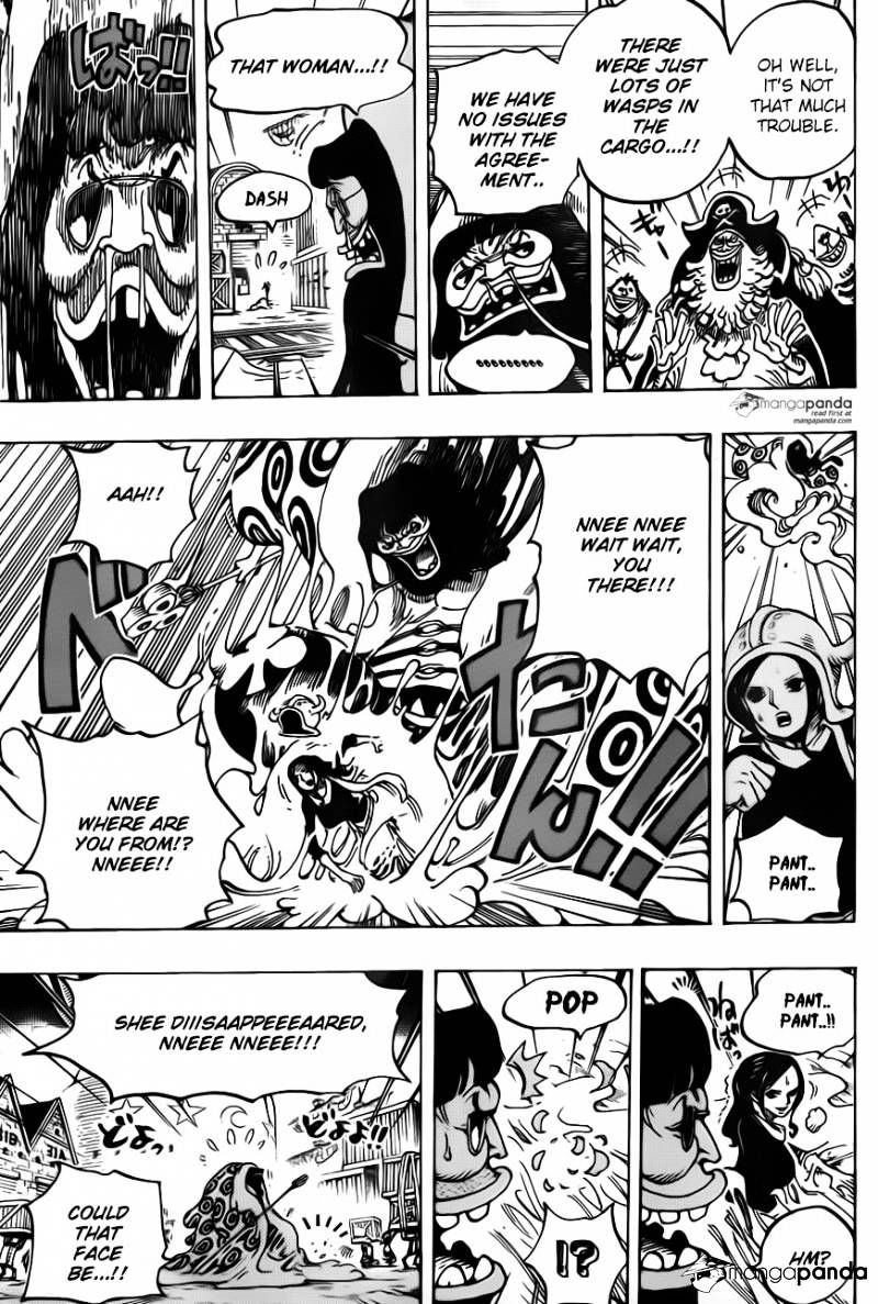 One Piece, Chapter 738 - Trevor army, special executive Sugar image 18