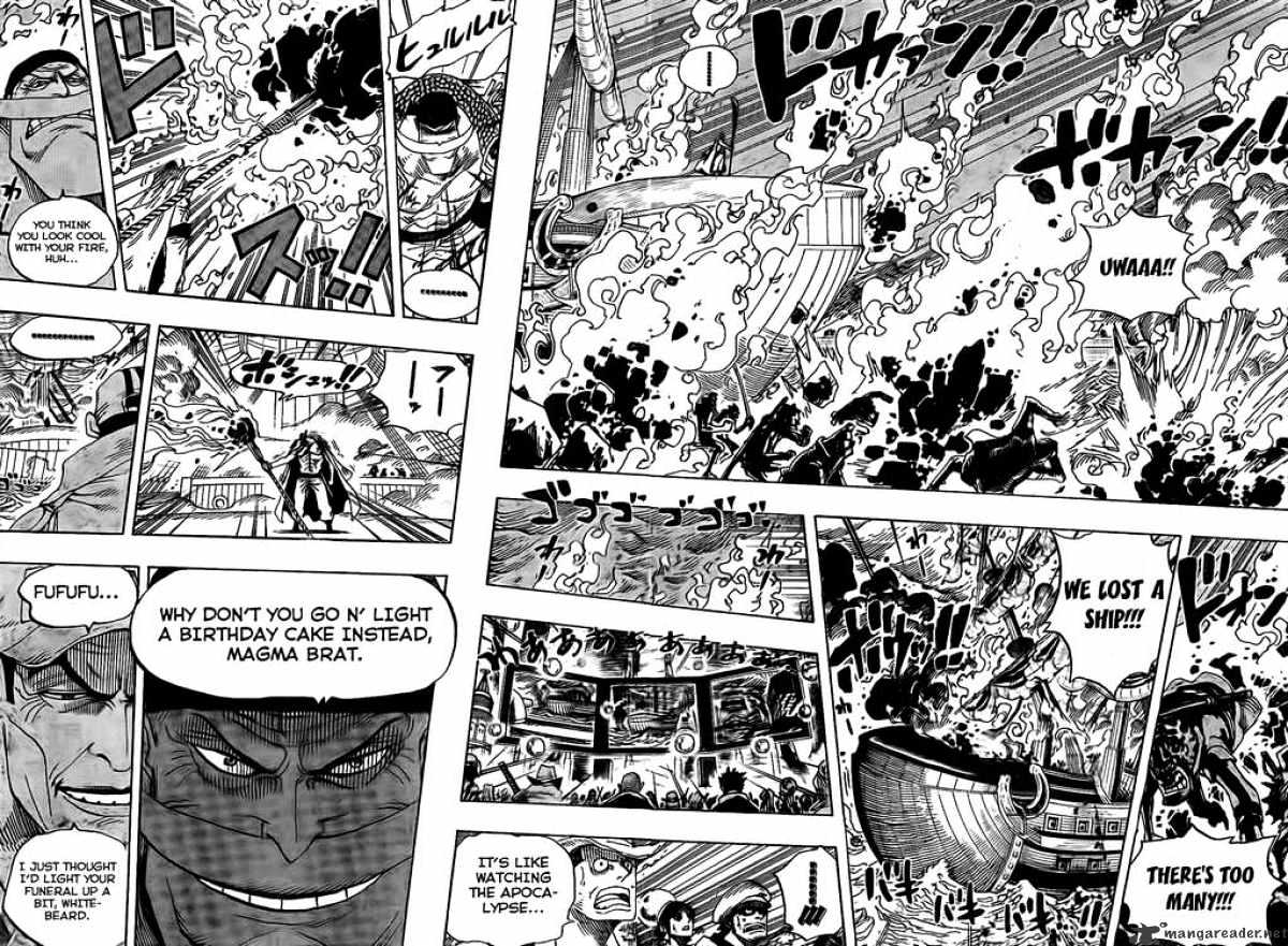 One Piece, Chapter 554 - Admiral Akainu image 6