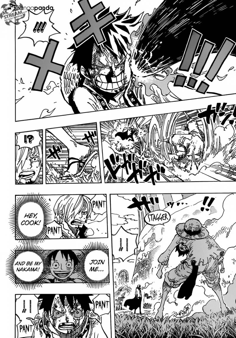 One Piece, Chapter 844 - Luffy vs. Sanji image 10