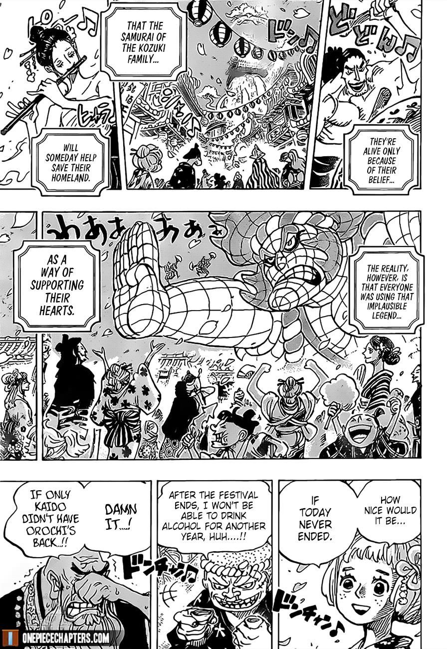 One Piece, Chapter 993 image 04
