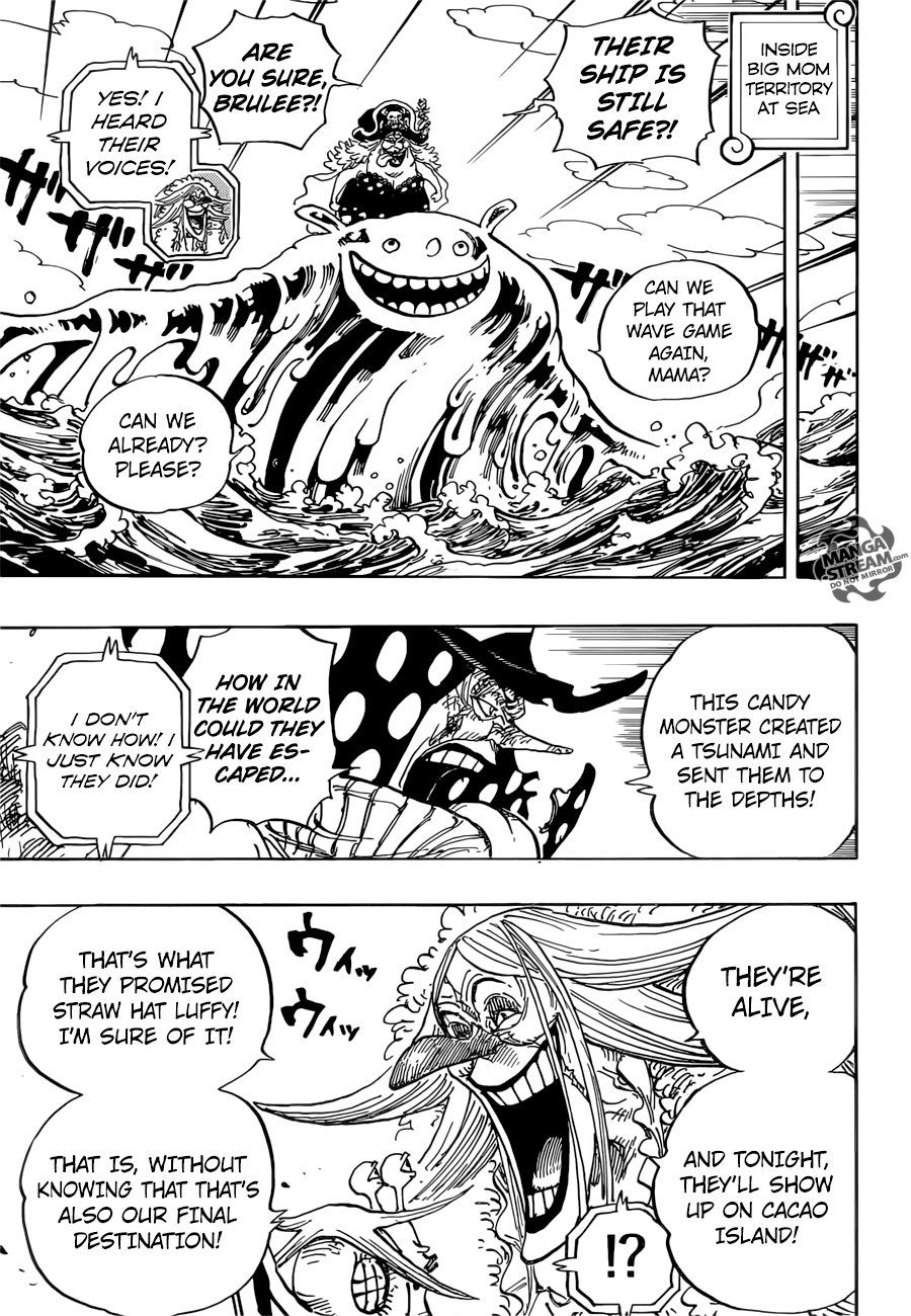 One Piece, Chapter 882 - Beyond the Expectations of a Yonkou image 11