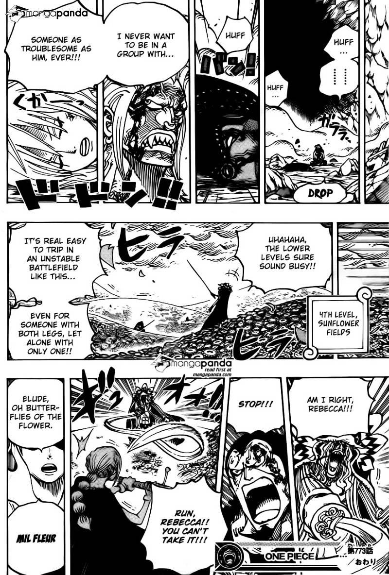 One Piece, Chapter 773 - Half and Half image 16