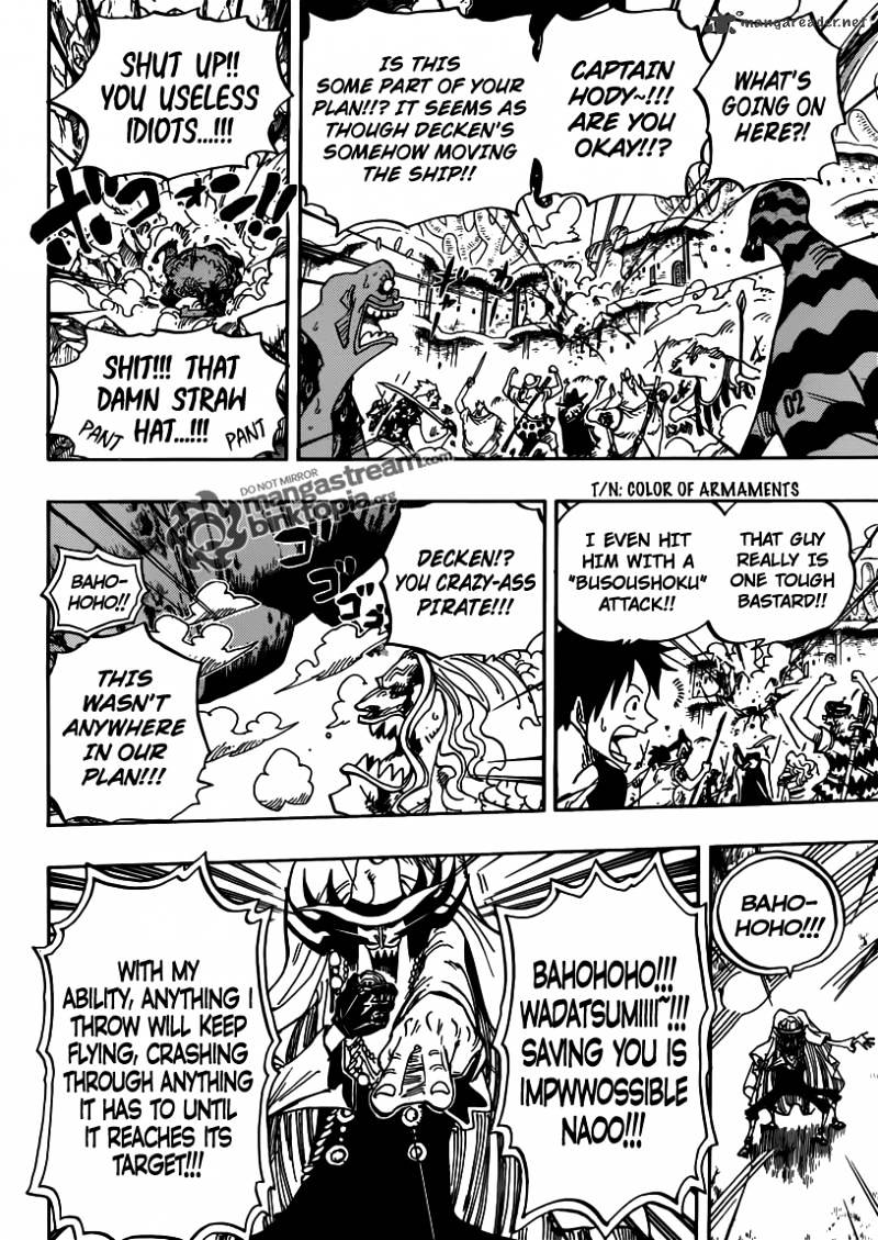 One Piece, Chapter 637 - An Ancient Ark image 12